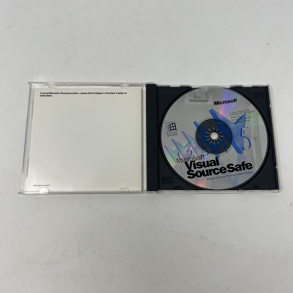 Microsoft Visual SourceSafe 6.0 For Windows w/ CD Key - Picture 2 of 3